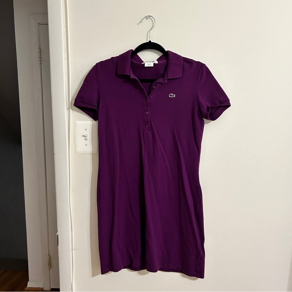 Purple Lacoste Dress